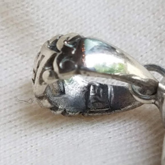 Gold & Silver Handmade Ganesha Elephant Pendant Bali Spiritual Namaste Tarot - Picture 5 of 6